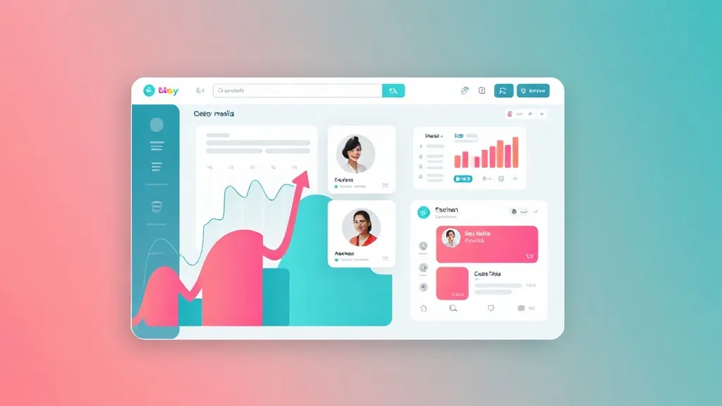 Social media agency dashboard showing client growth metrics and whitelabel platform performance
