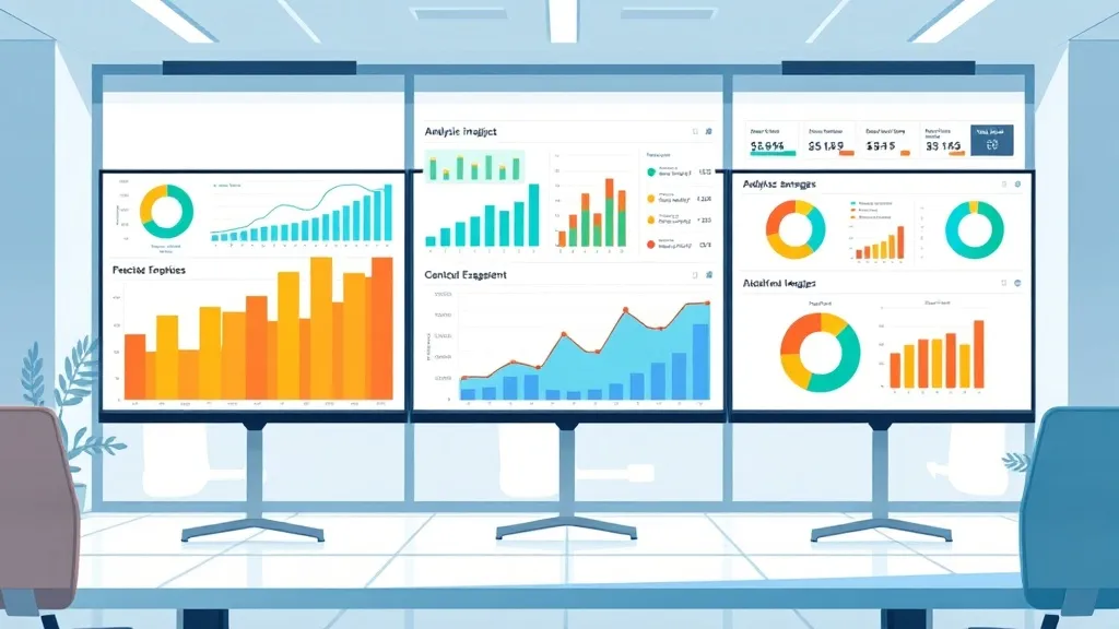 SocialAgent article illustration showing analytics dashboard and data visualization for agency reporting
